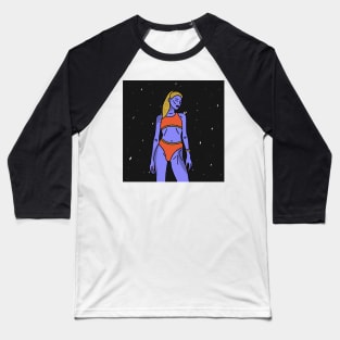 Intergalactic Fitness Trainer Baseball T-Shirt